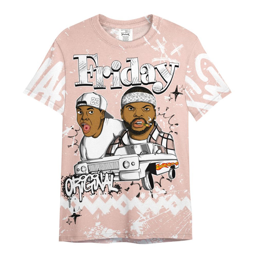 Shirt To Match Low Legend Pink 11s - Friday Sneaker Crayon All Over Print