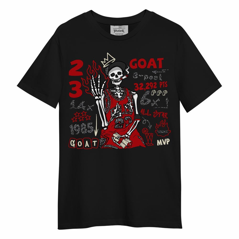 Shirt To Match Cement Grey 3s - Number 23 G.0.A.T Unisex Shirt