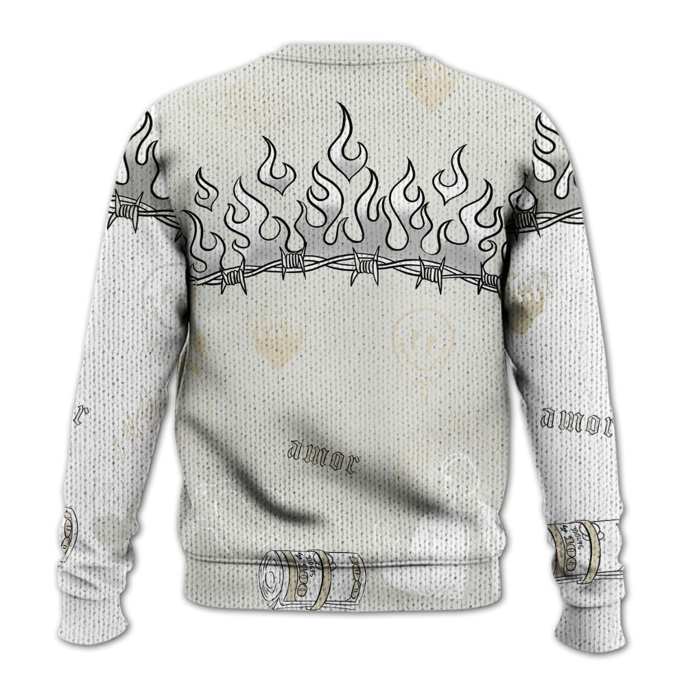 Sweater To Match Grand Finale 11s Shirt, Snake Trust No One Graphic