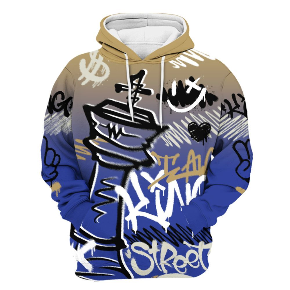 Hoodie To Match Air 180 Concord - Street King Chess Streetwear All Over Print
