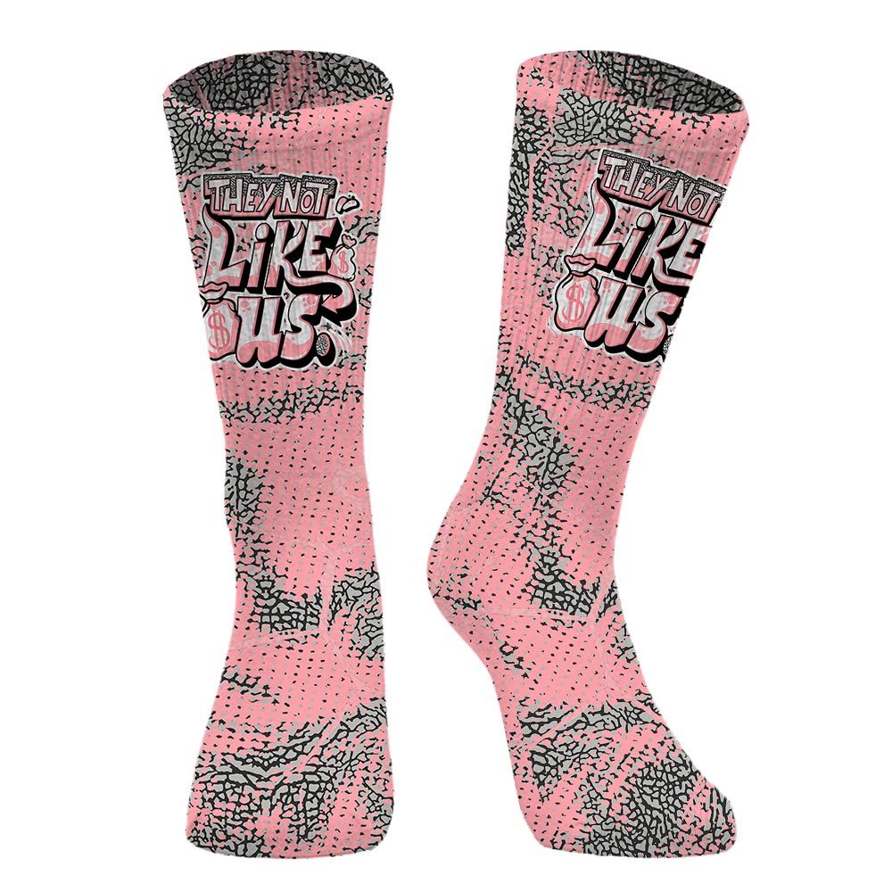 Sock To Match Retro Wings 3s - Dislike Us Graphic Crack