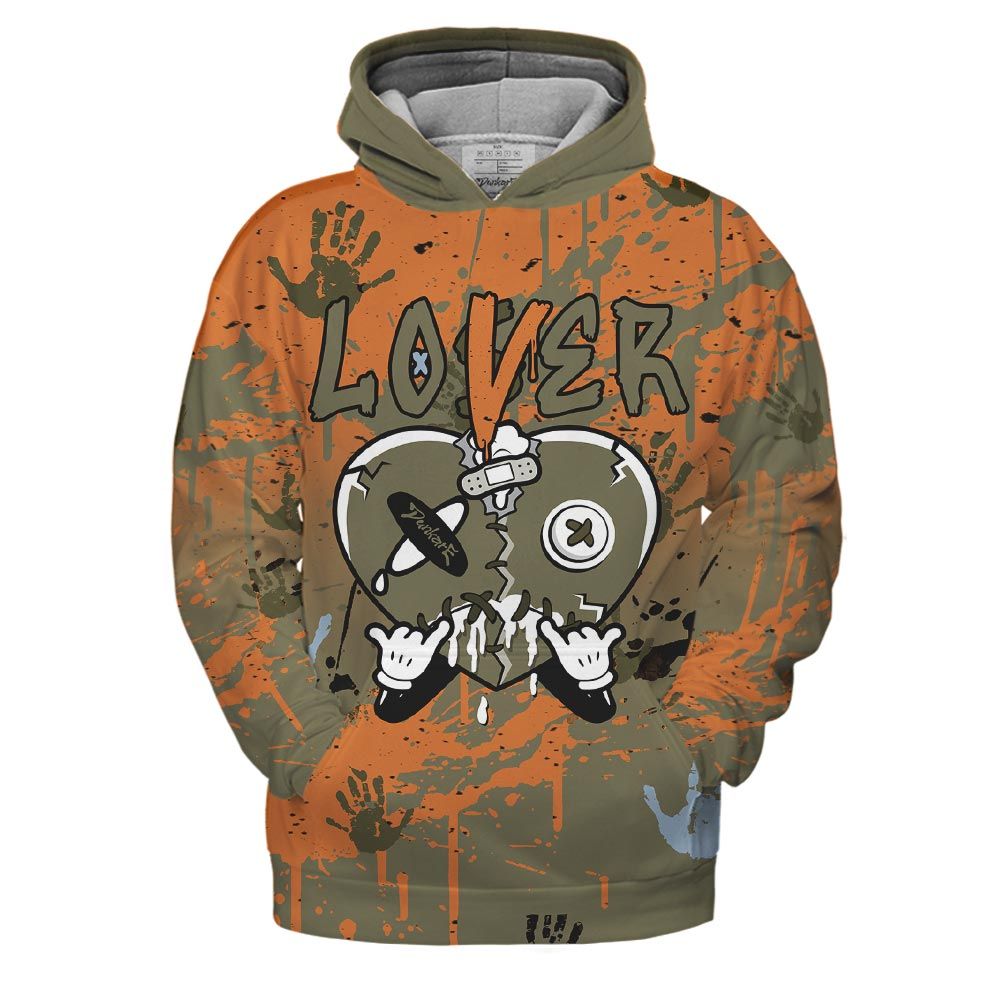 Hoodie To Match Olive 5s Hoodie, Loser Lover Drip Heart Hoodie Outfit 903 NCT