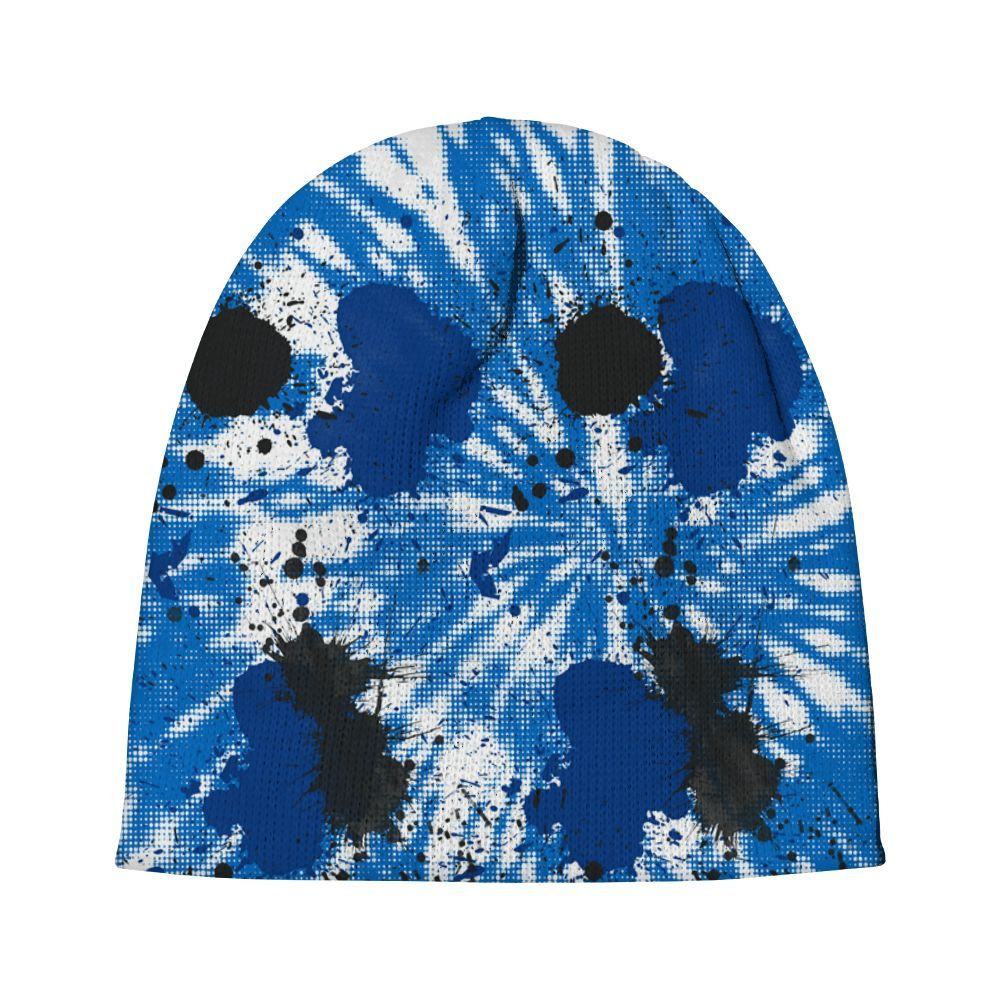 Beanie Hat To Match Blueberry 12s - Tie Dye Graphic