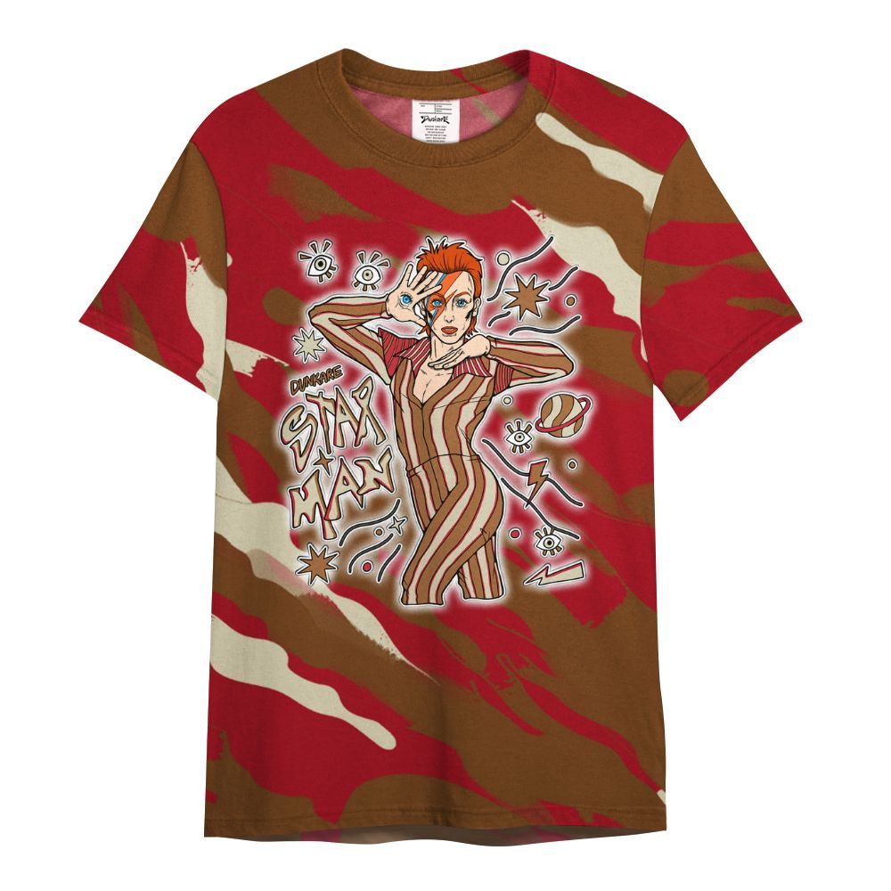 Shirt To Match Archaeo Brown 5s - Starmans Graphics Colored All Over Print