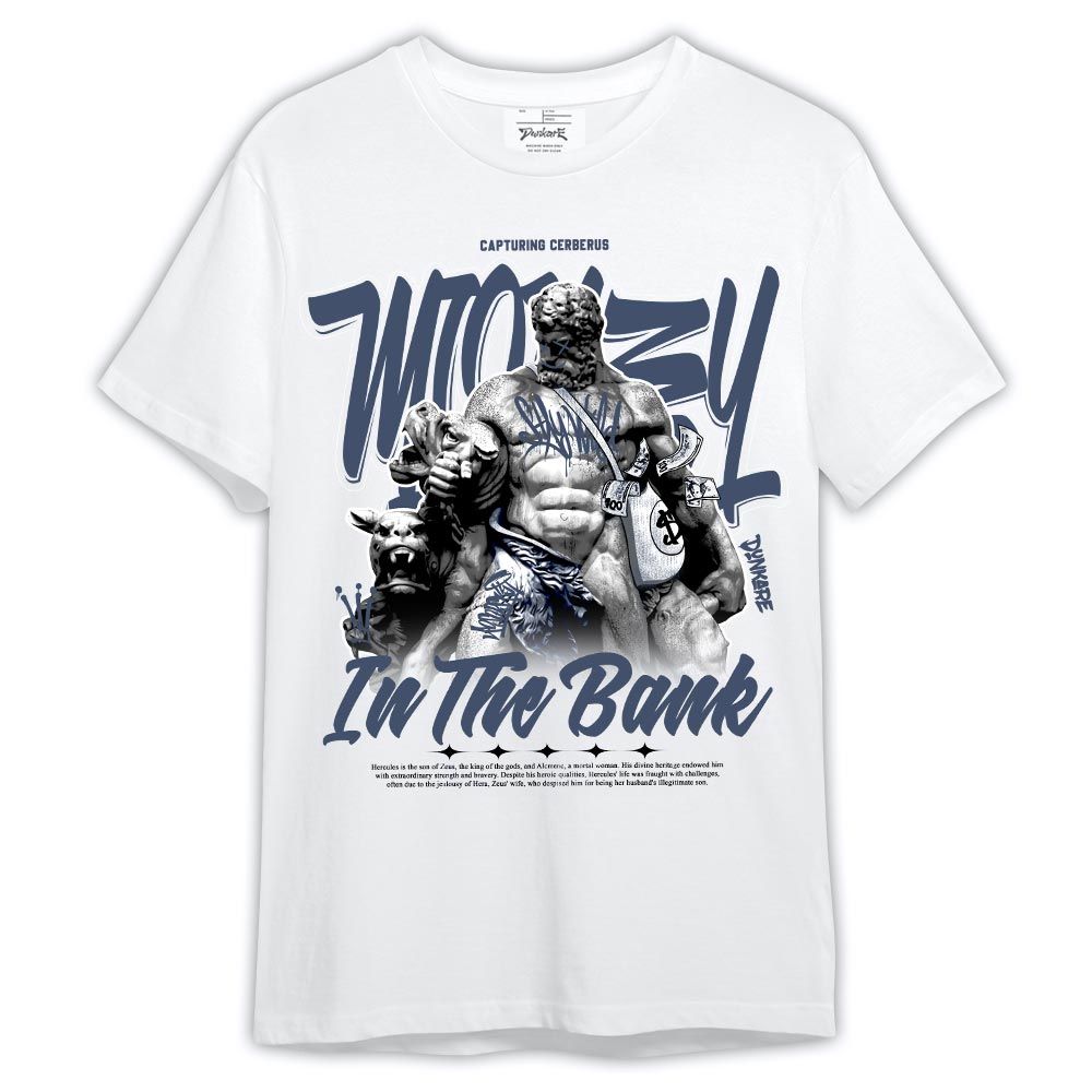 Shirt To Match Low Diffused Blue 11s - Graphic Money In The Bank Shirt Outfit