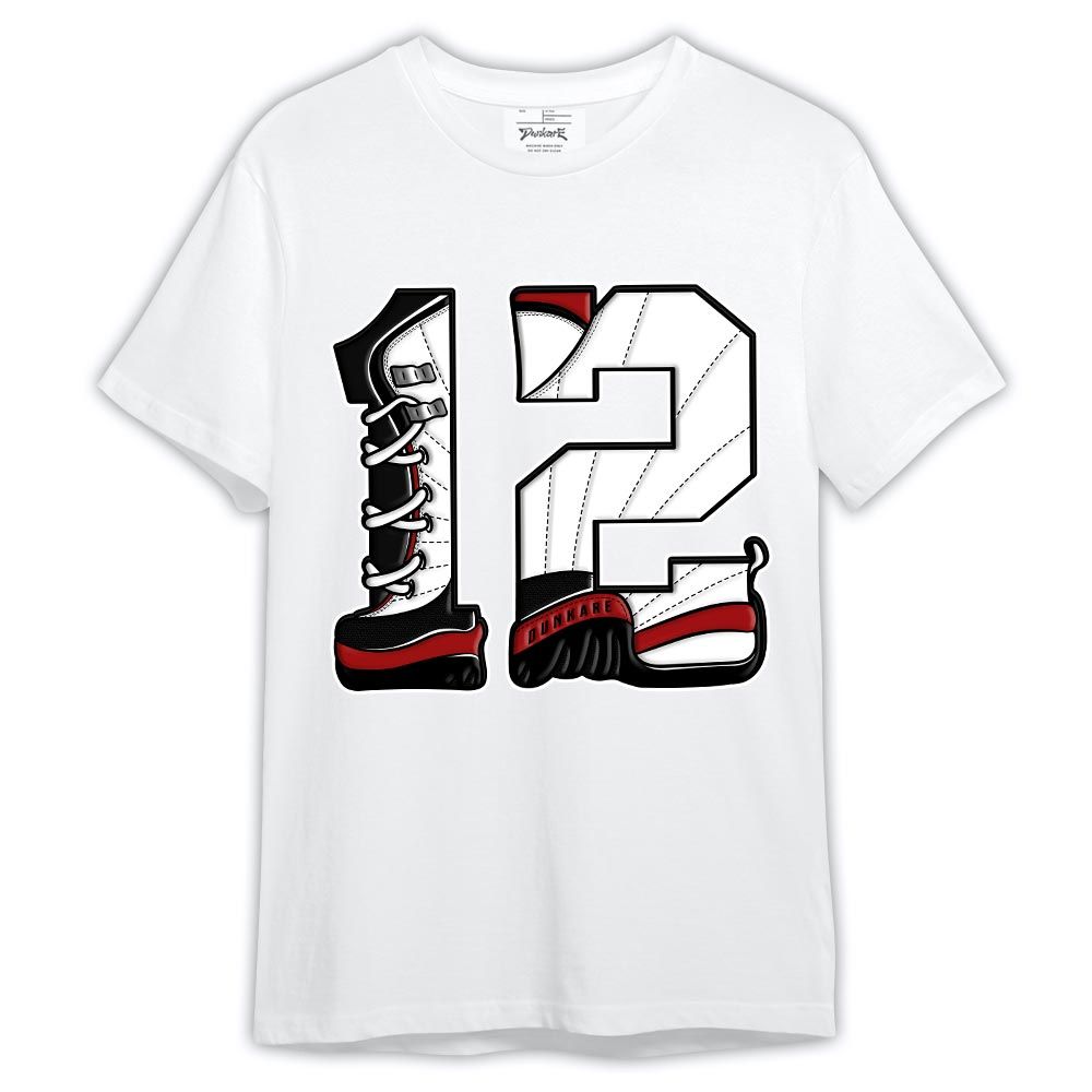 Shirt To Match Red Taxi 12s - Number 12s Shirt Outfit Red Taxi 12s