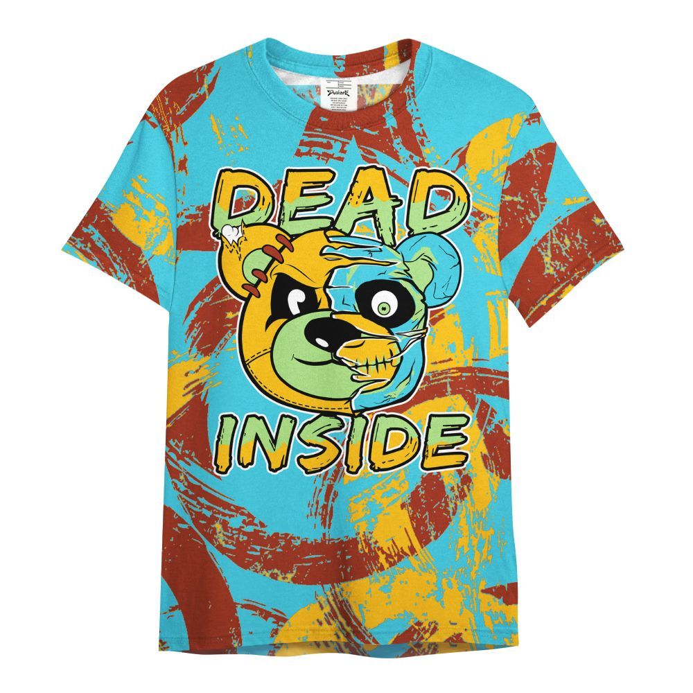 Shirt To Match SB Dunk Di'Orr Greenwood - Lifeless Bear Circle Slpash All Over Print