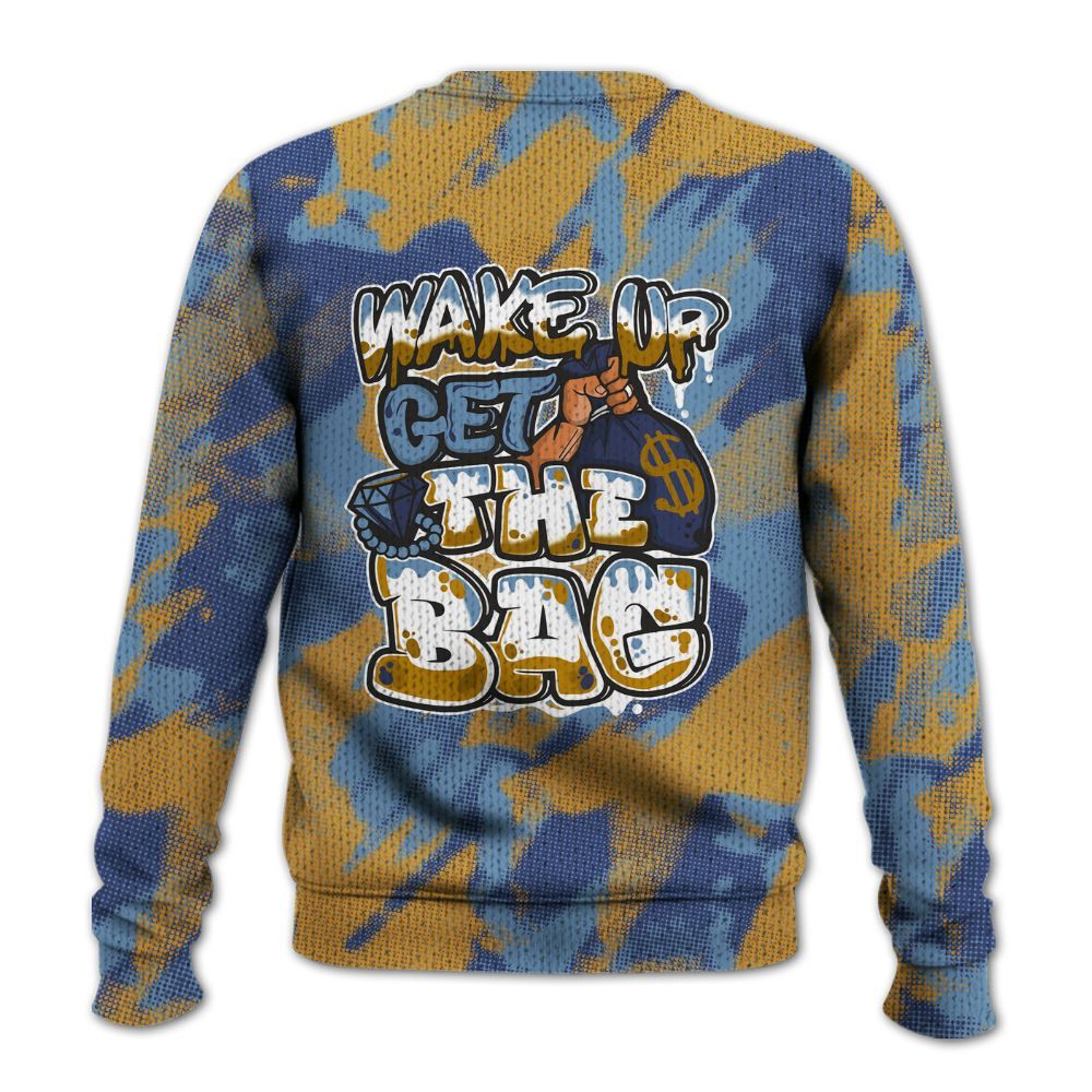 Knitted Sweater To Match High OG First In Flight 1s - Get More Bags Abstract