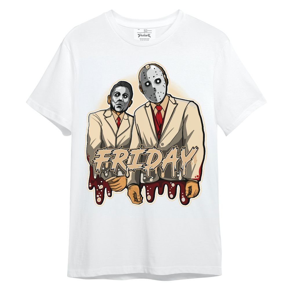 Shirt To Match Dunk Low Strawberry Waffle - Friday Halloween Graphic Unisex Shirt