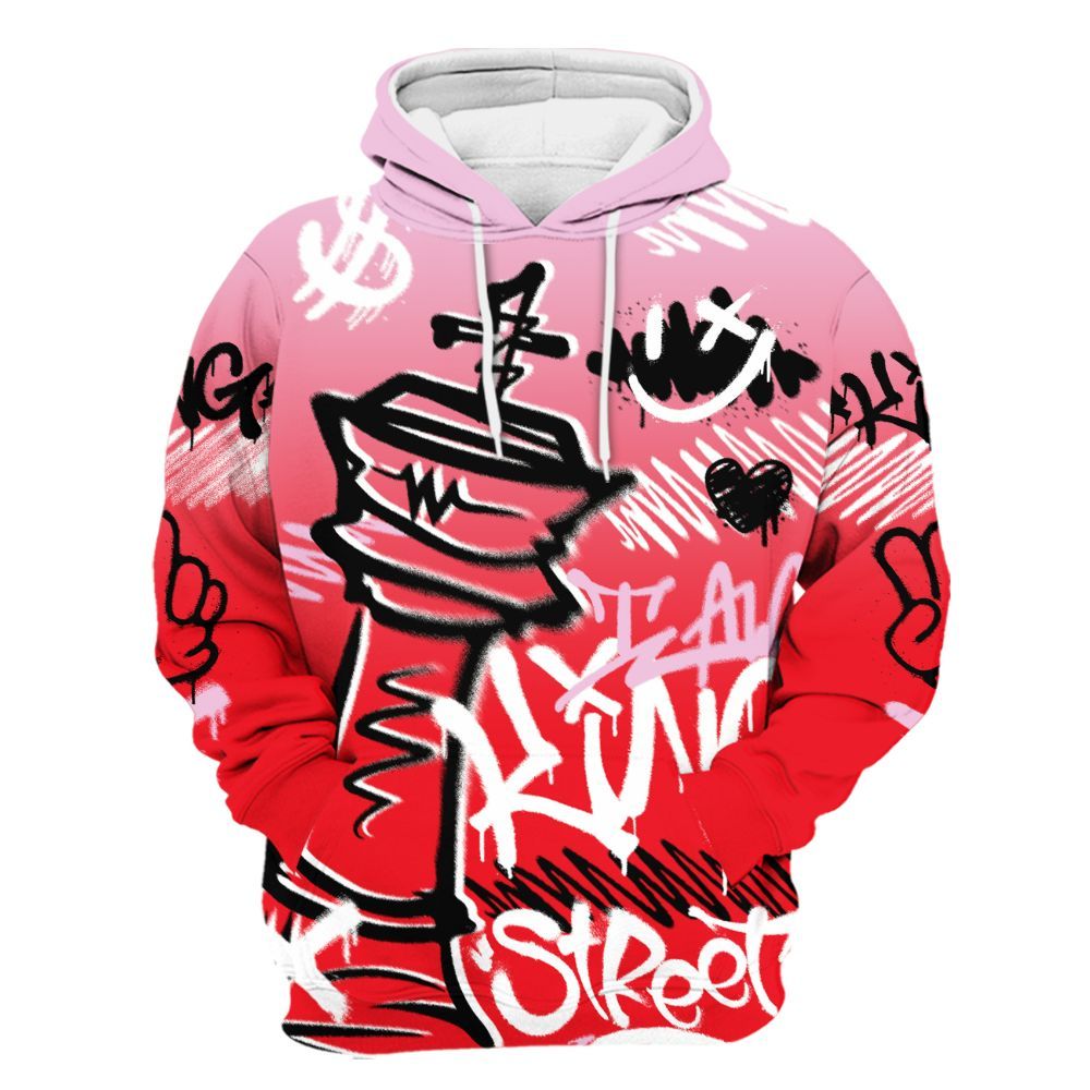 Hoodie To Match Zoom Vomero 5 Valentine's Day 2025 - Street King Chess Streetwear All Over Print