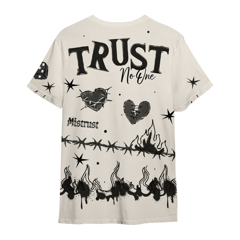 Shirt To Match Air Max Plus Moonlight Swarovski - Trust No One Snake-Bite Doodle Crayon All Over Print