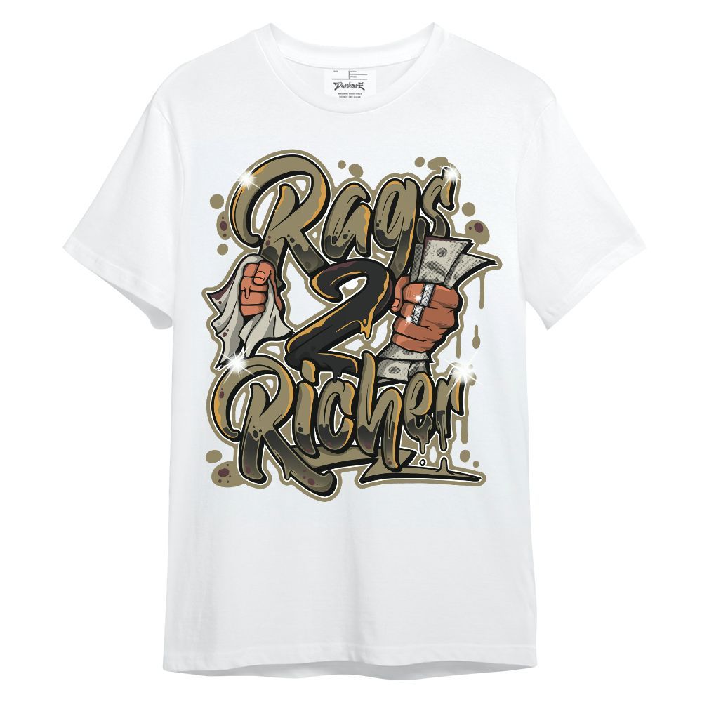 Shirt To Match Black Olive 7s - Rag 2 Rish Graphic Unisex Shirt