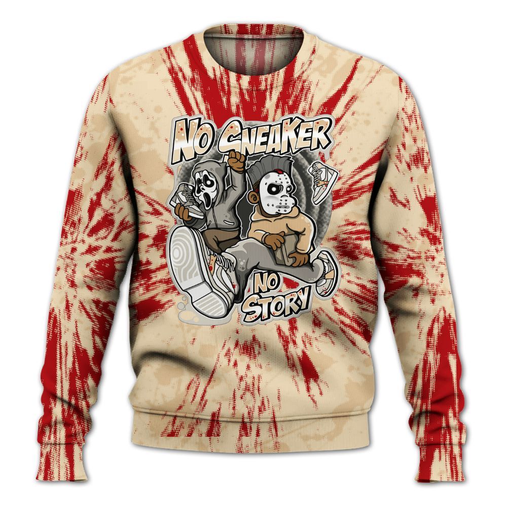 Sweatshirt To Match Dunk Low Strawberry Waffle - Sneakers Make Story Graphic Luxury All Over Print