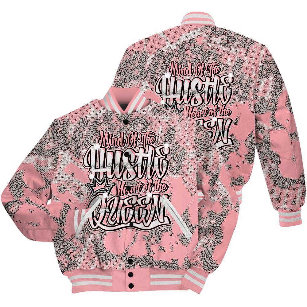Varsity Jacket To Match Retro Wings 3s Shirt - Hustles Heart Queens Street All Over Print
