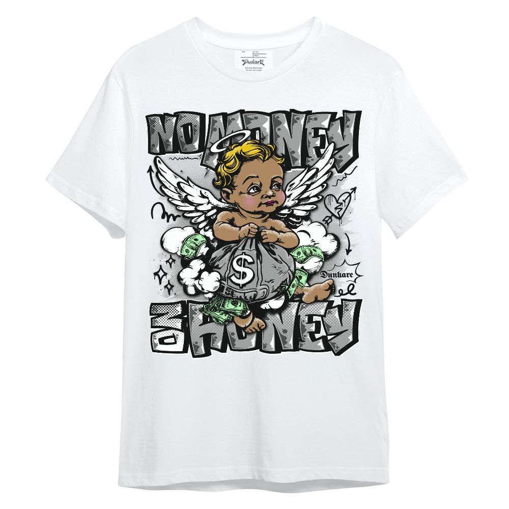 Shirt To Match Black Wolf Grey 12s - Baby Angel No Money, No Honey Unisex Shirt