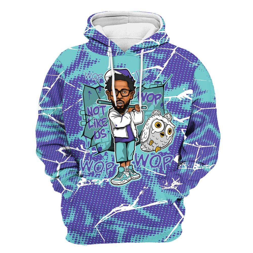 Hoodie To Match Low Hornets 1s - None Like ComptonCity Graphic Crack All Over Print