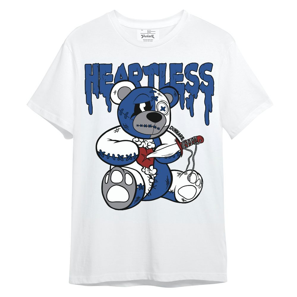 Shirt To Match High OG True Blue 1s - Heartless Bear Unisex Shirt