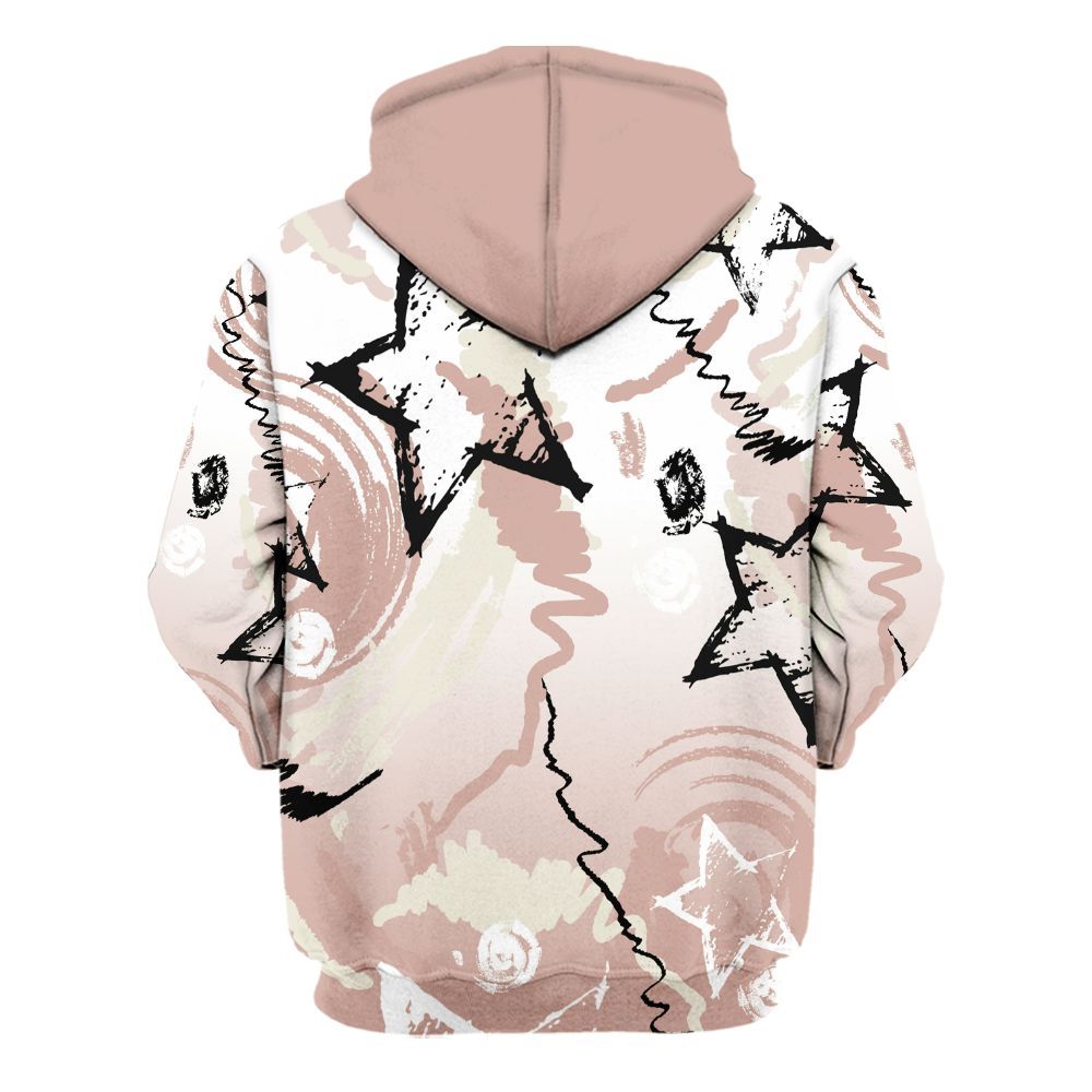 Hoodie To Match Air Force Low 1 Arctic Orange - Grind Shine Later Drip All Over Print