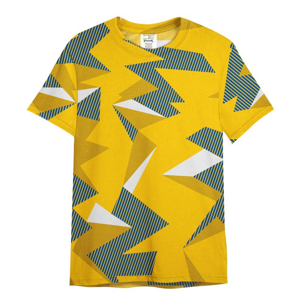 Shirt To Match High Laney 1s - Geometric Camouflage Pattern All Over Print