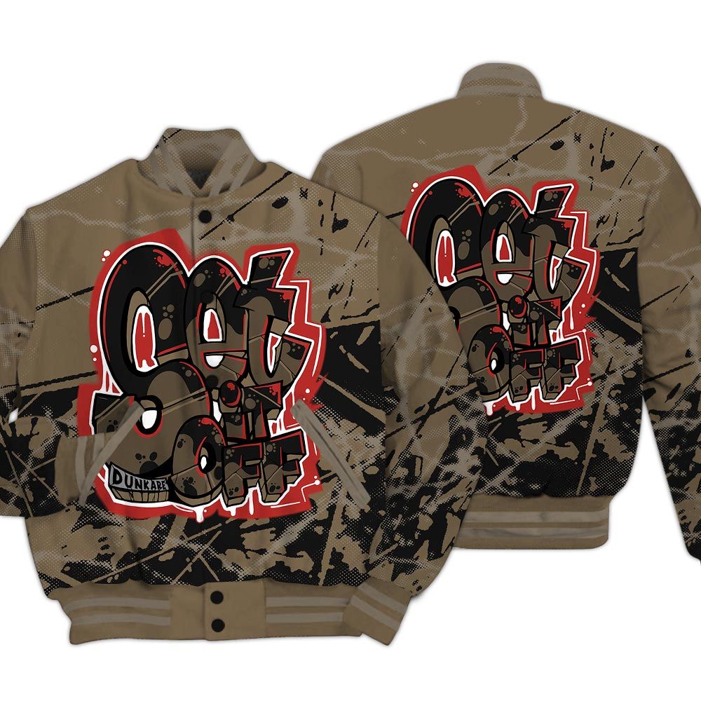 Varsity Jacket To Match Olive 9s - Set It Off Profound Graphic Varsity Jacket Unisex