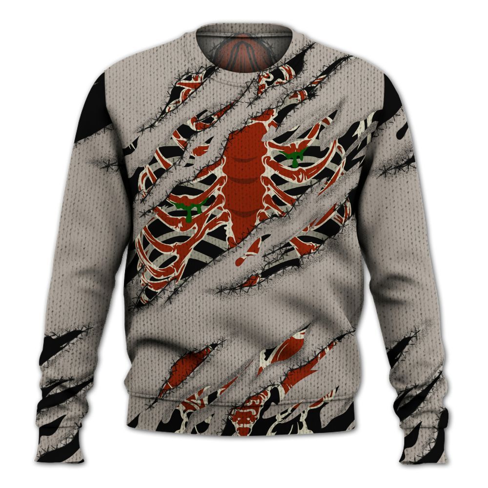 Knitted Sweater To Match El Grito 5s - GOT 'EM Skeleton Scratch