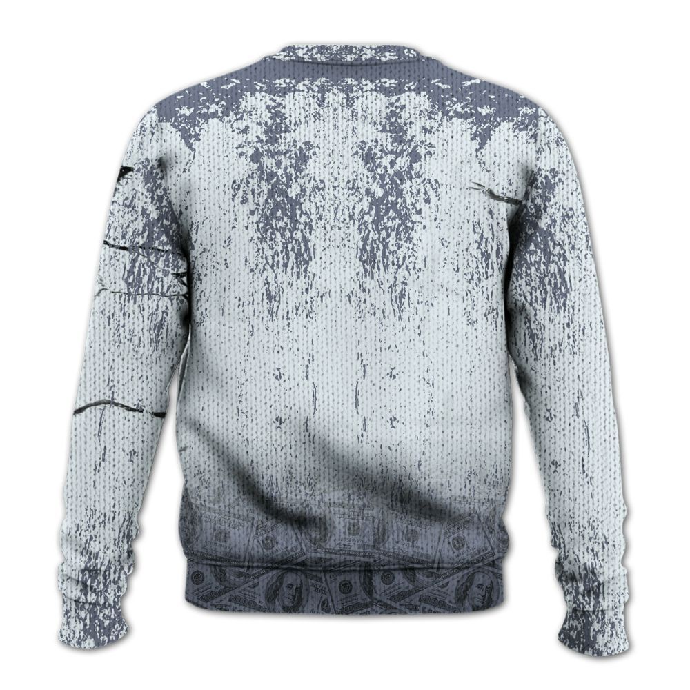 Knitted Sweater To Match Air Foamposite Jin Kazama - Selfmade Unique Grunge