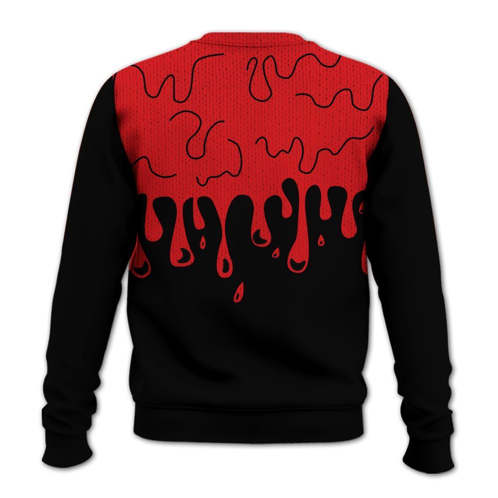 Knitted Sweater To Match Scoot Zeros Retro Portland - Snake Trust No One Drip