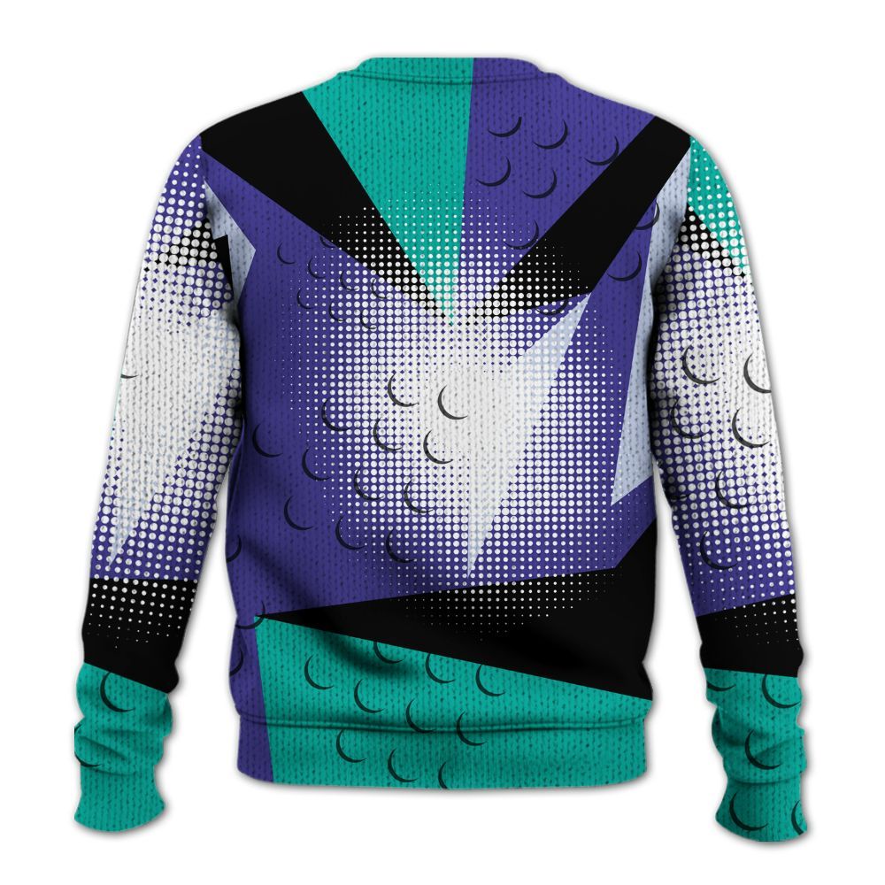 Sweater To Match Retro Grape 5s - Custom Name 23 5s Graphic