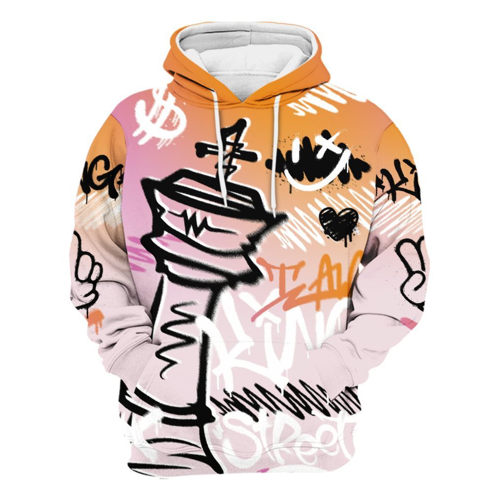 Hoodie To Match Book Sunrise 1s - Street King Chess Streetwear All Over Print