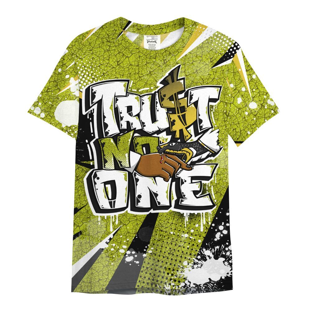 Shirt To Match Dunk Low QS Halloween Skull - Poly Trust No One Dripping All Over Print