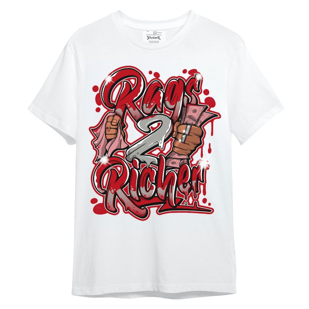 Shirt To Match Air Griffey Max Gray Reds 1s - Rag 2 Rish Graphic Unisex Shirt