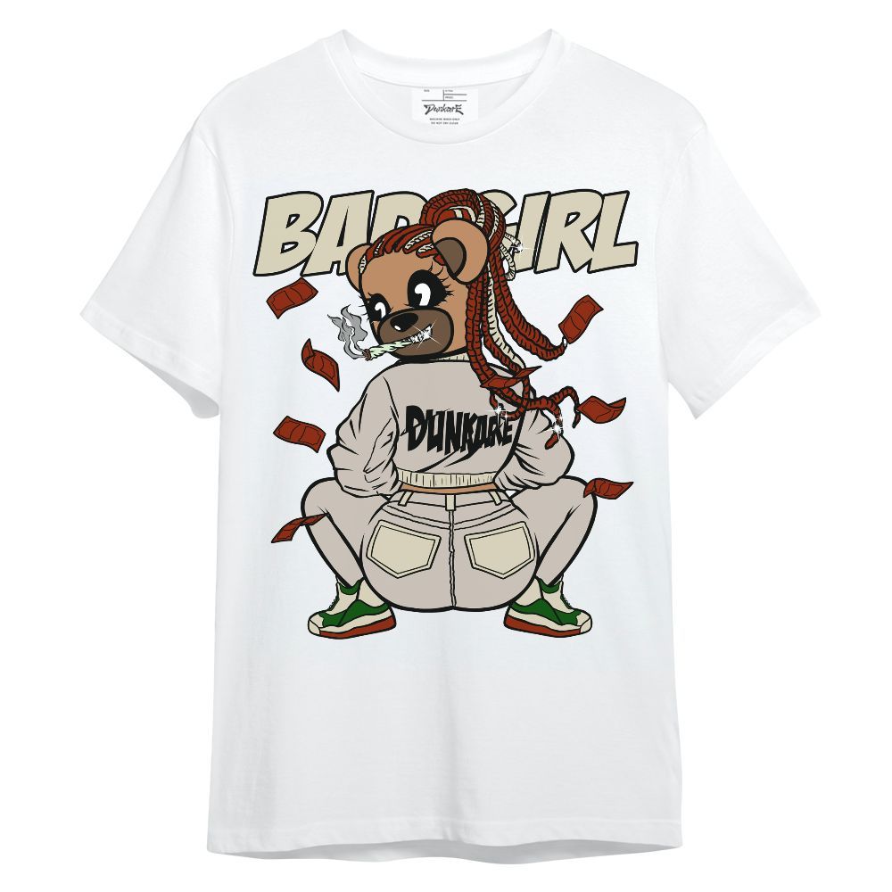 Shirt To Match El Grito 5s - Rebellious Girl Bear Unisex Shirt