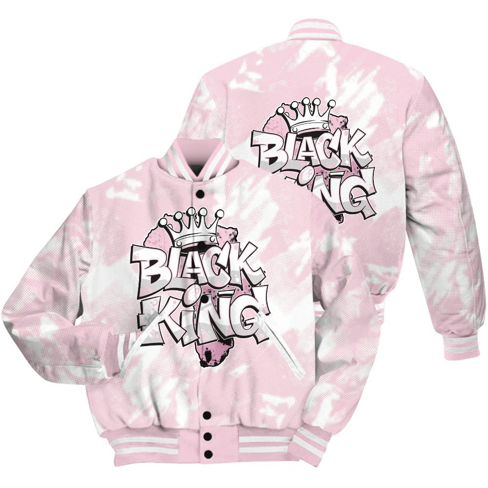 Varsity Jacket To Match Orchid 4s Shirt - B-King Shirt Unisex Oufit All Over Print