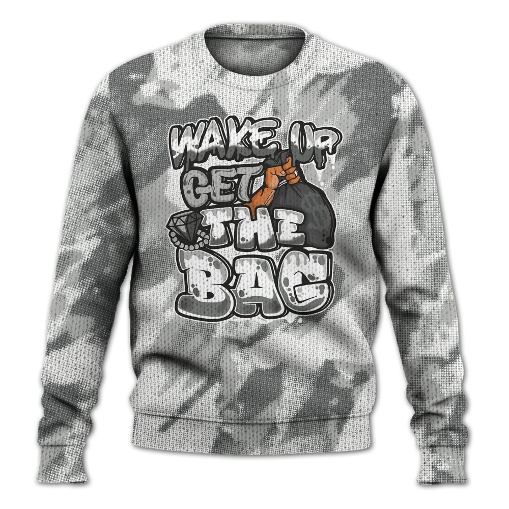 Knitted Sweater To Match Paris Cement Grey 4s - Get More Bags Abstract