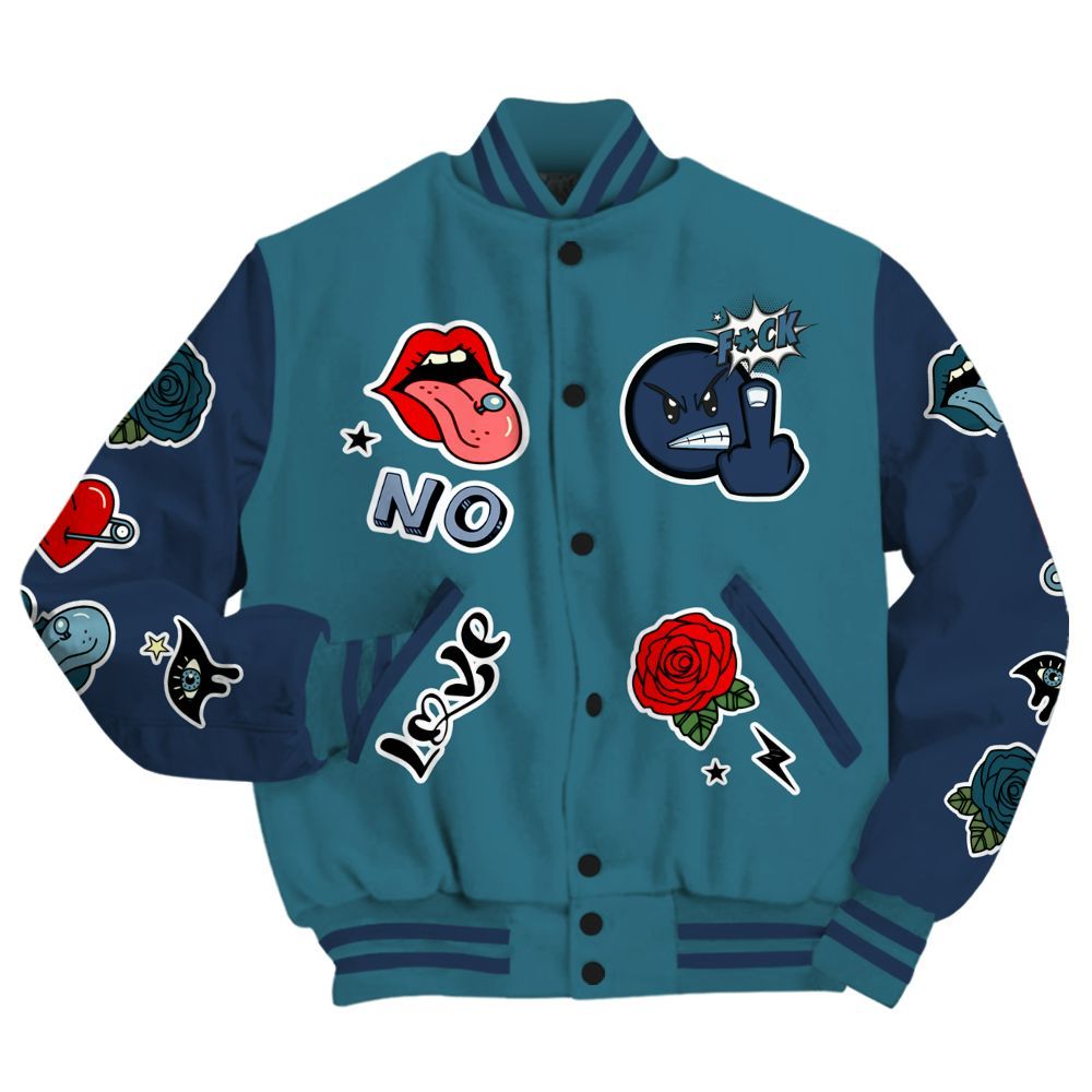Varsity Jacket To Match Air Foamposite Kazuya Mishima - FK Around Find Out All Over Print