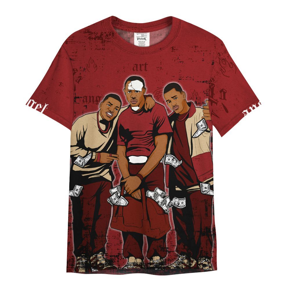 Shirt To Match Bin 23 3s - Paid In Full Money All Over Print