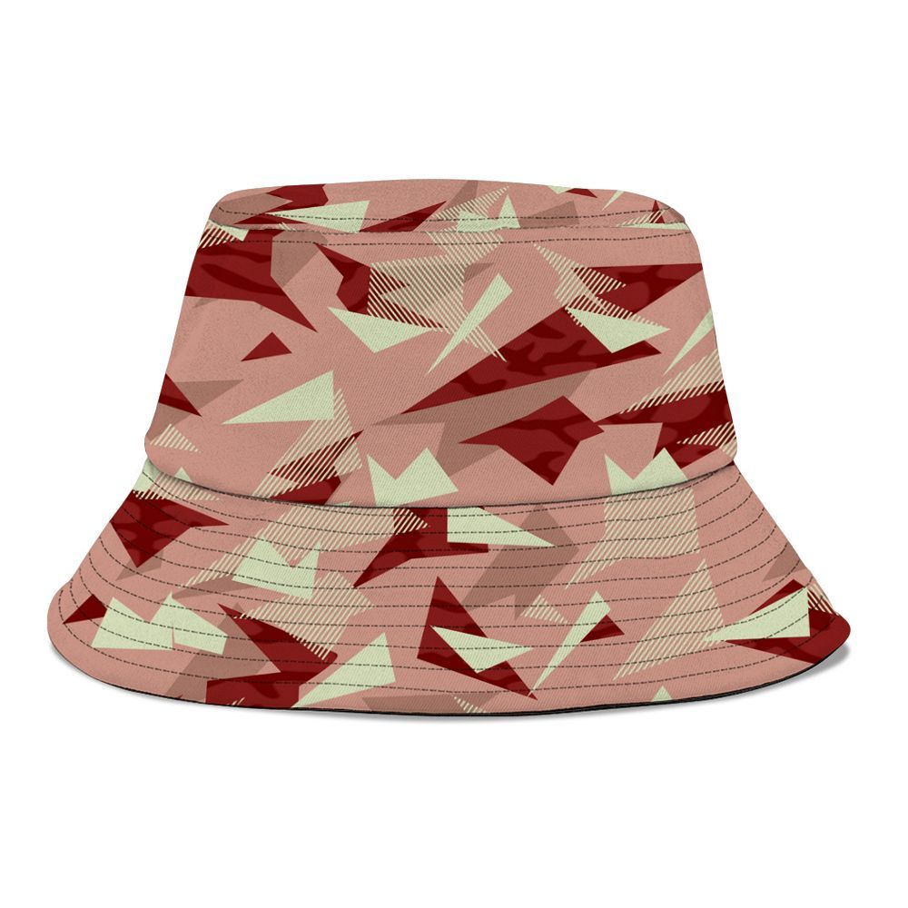 Bucket Hat To Match Valentines Day 3s - Geometric Abstract Graphic