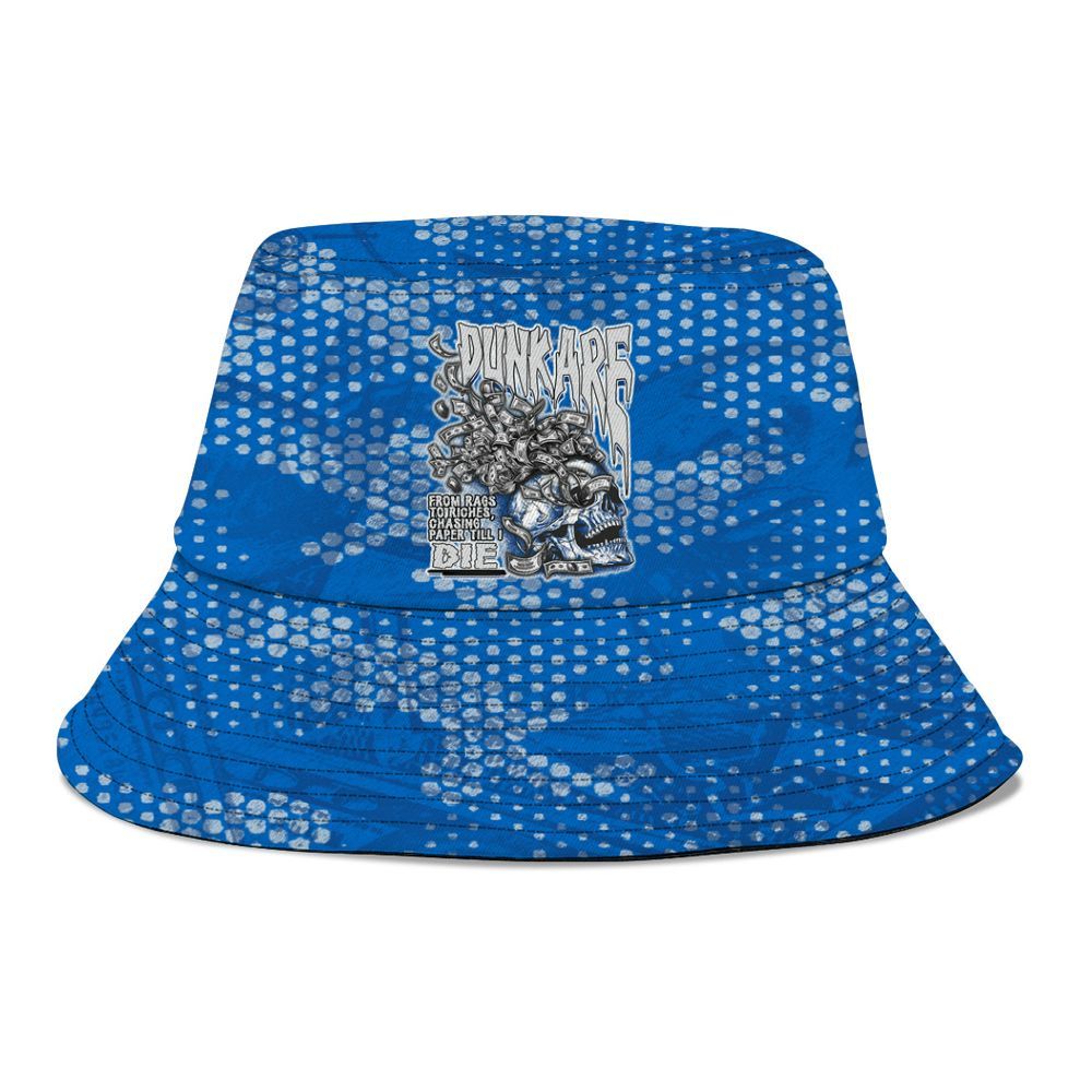 Bucket Hat To Match Blueberry 12s - From Rags To Riches Graphic