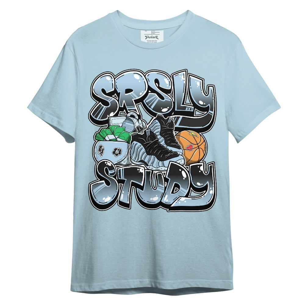 Shirt To Match Foamposite One Psychic Blue - SRSLY Study Graphic