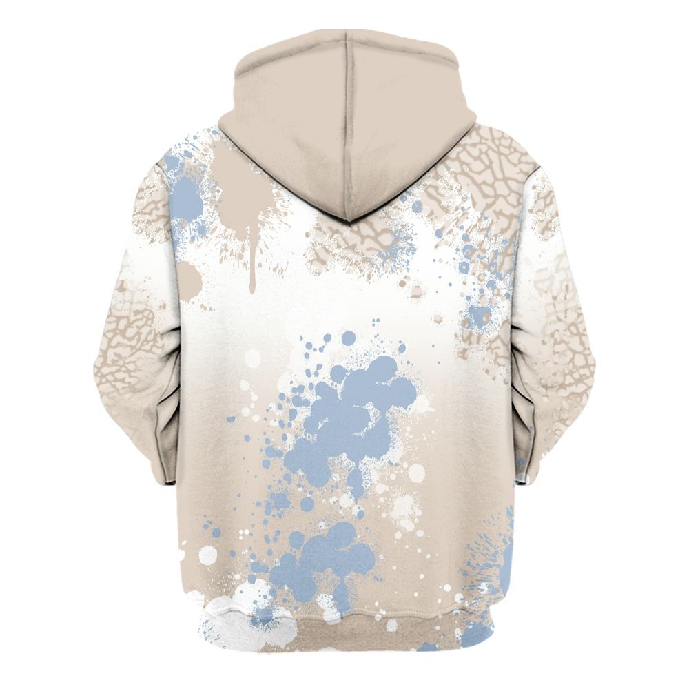 Hoodie To Match Desert Sand 3s - Trust No One Scary All Over Print