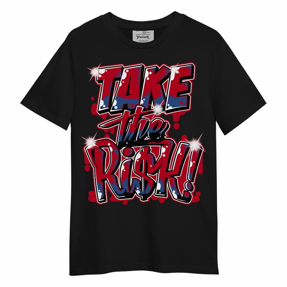 Shirt To Match Air Griffey Max Black Red Navy Blue 1s - Take Risks Unisex Shirt