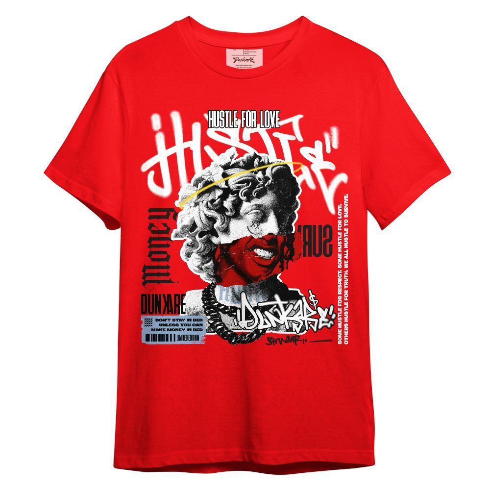 Shirt To Match Retro Fire Red 6s - Hustles Streetwear Graphic