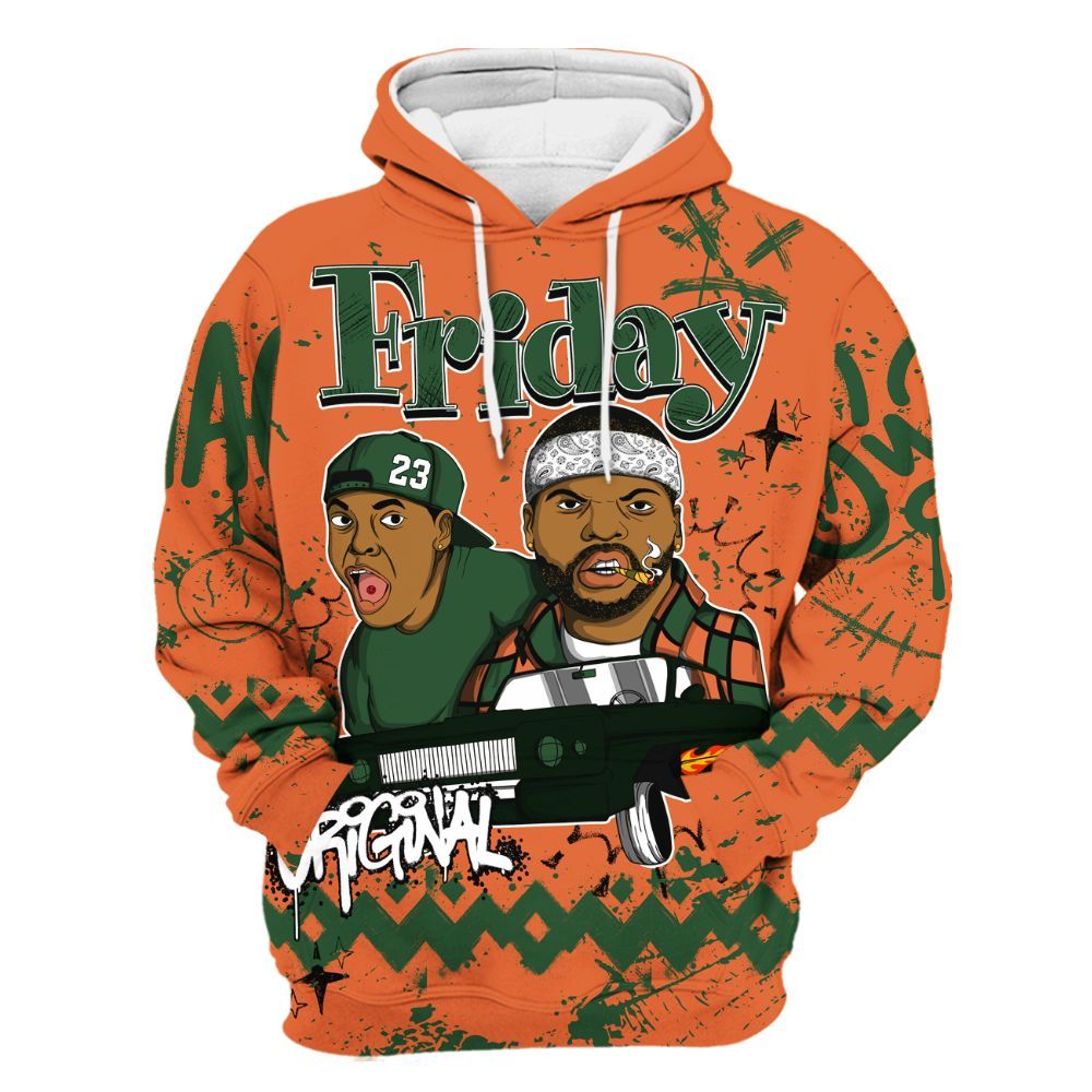 Hoodie To Match Low Miami 5s - Friday Sneaker Crayon All Over Print