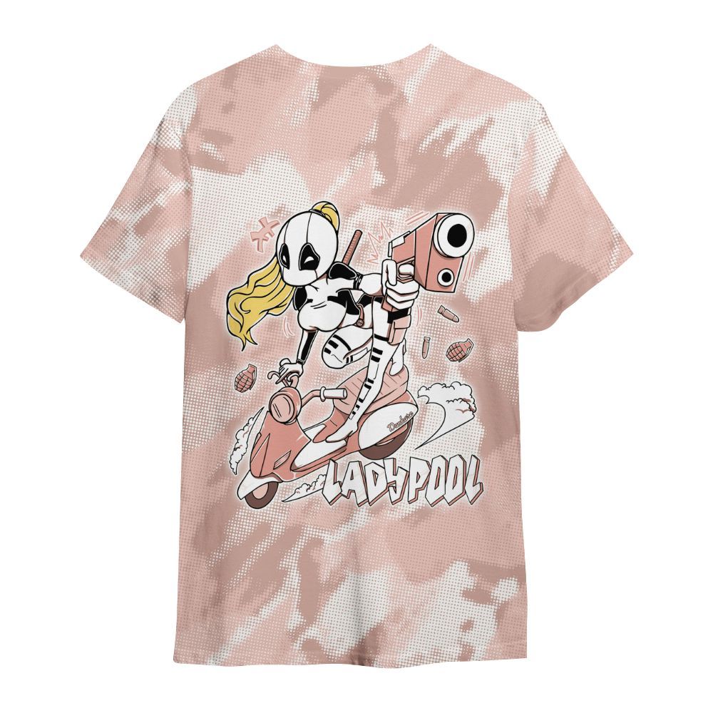 Shirt To Match Low Legend Pink 11s - Lady Pool Cartoon Abstract Halftone All Over Print