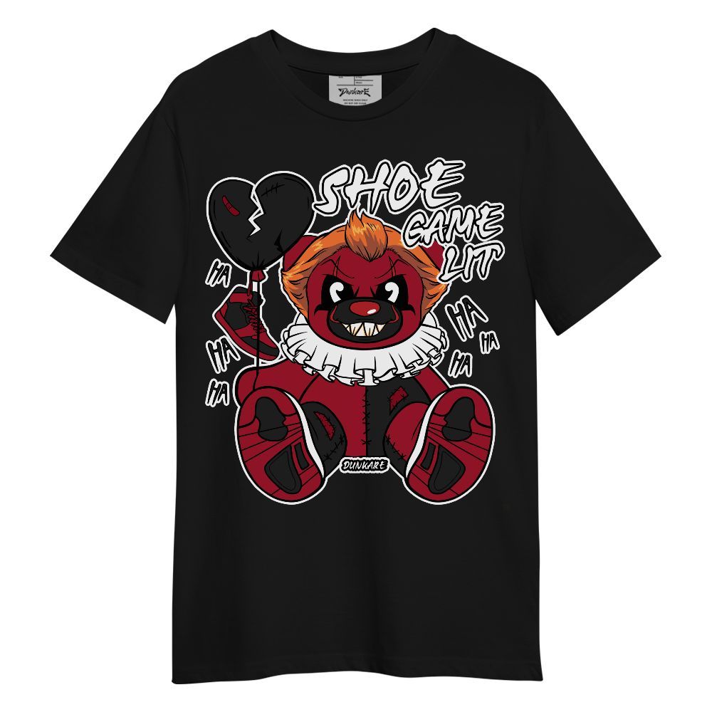 Shirt To Match High OG Black Toe Reimagined 1s - Shoe Game Bear Unisex Shirt