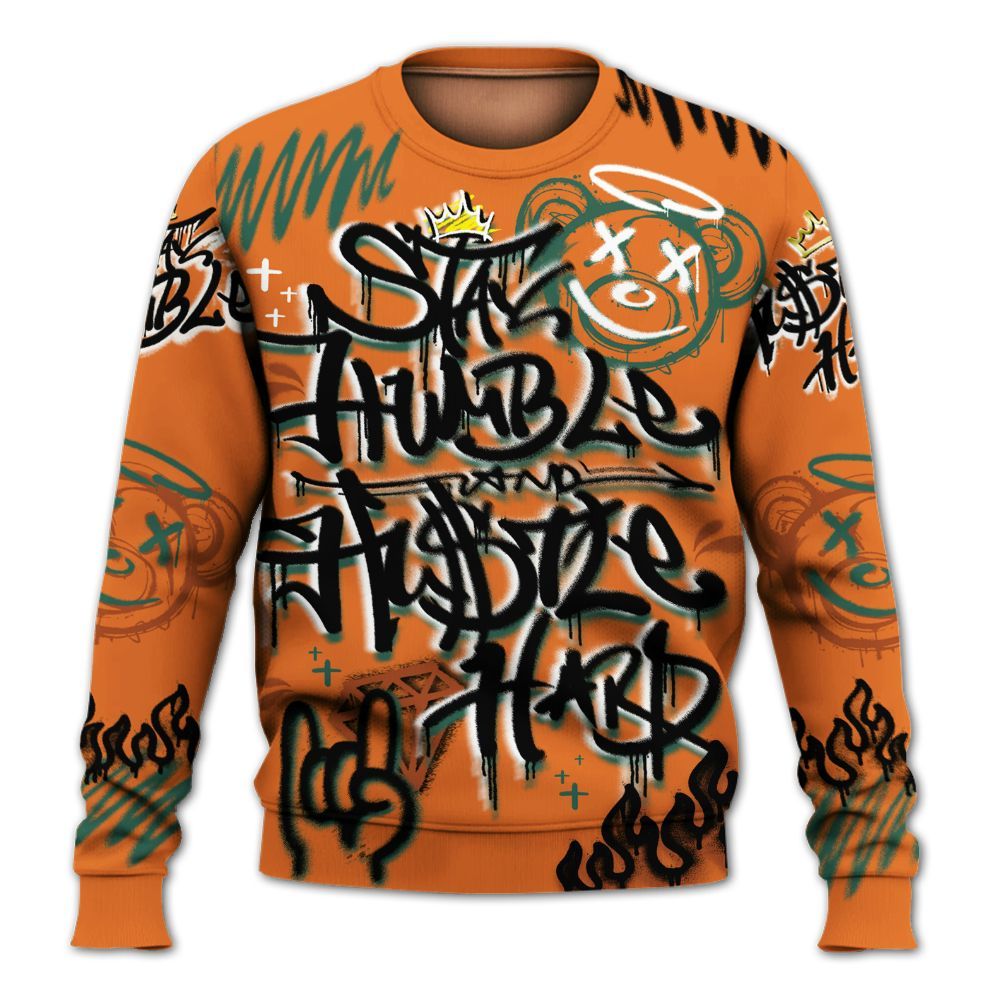 Sweatshirt To Match Dunk Low Ceramic - Humble Drip Streetwear Graffity All Over Print