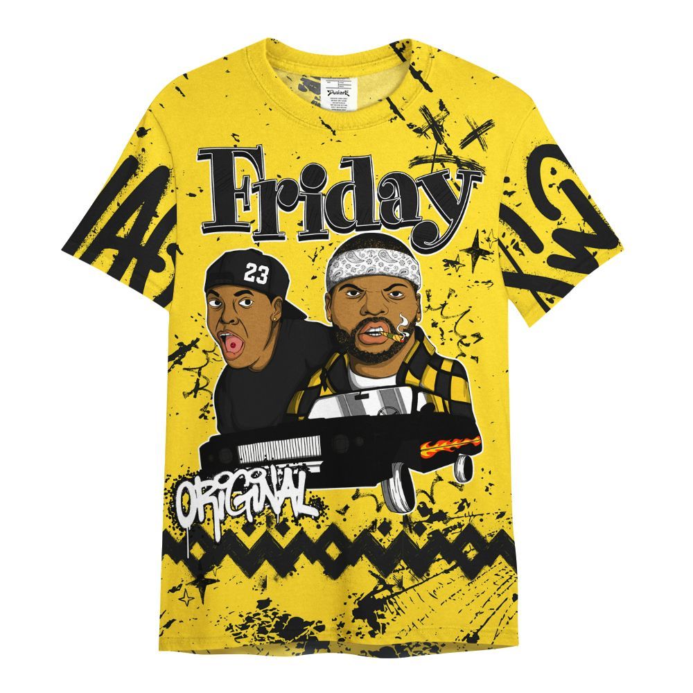 Shirt To Match Retro Thunder 4s - Friday Sneaker Crayon All Over Print