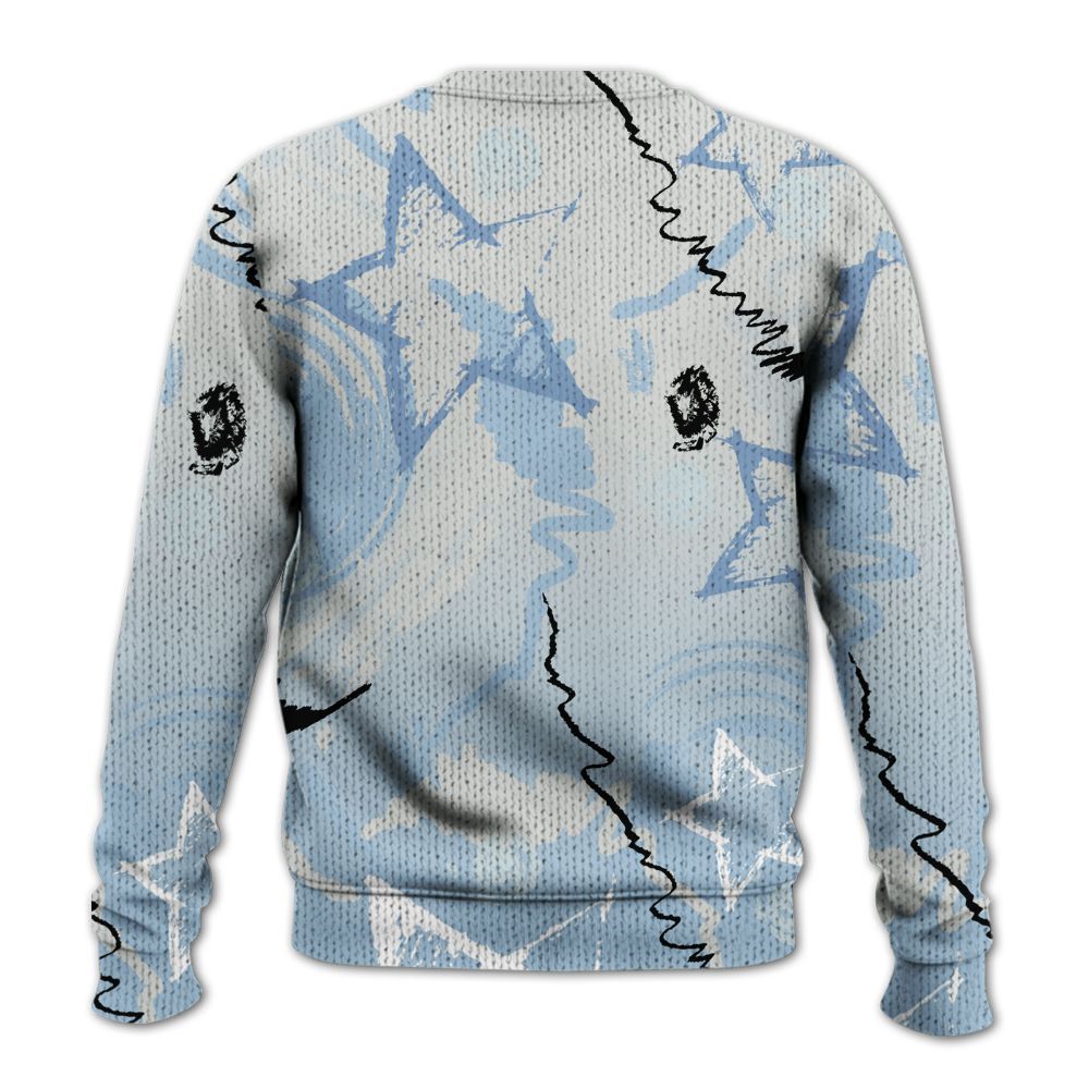 Knitted Sweater To Match Forget Me Not 4s - Grind Shine Later Drip