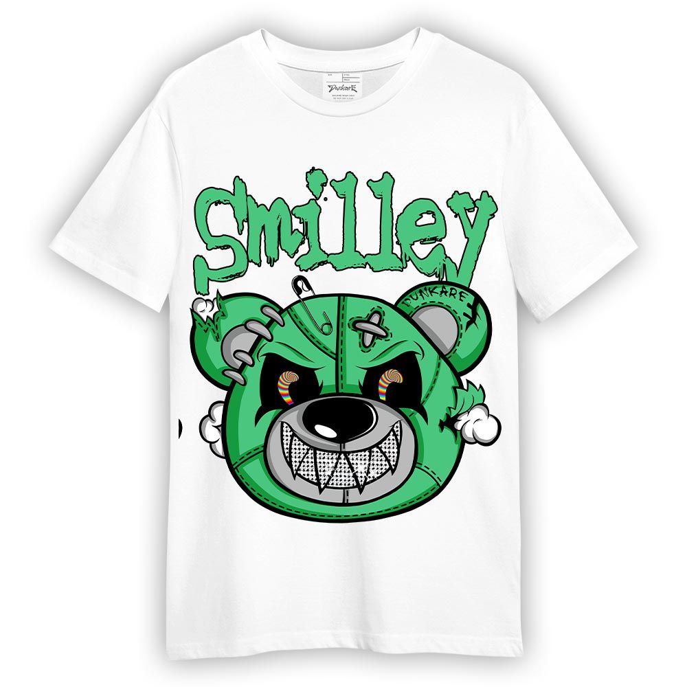 Shirt To Match T-Shirt Smilley Bear, 3 Green Glow T-Shirt To Match Sneaker 2404 NCMD