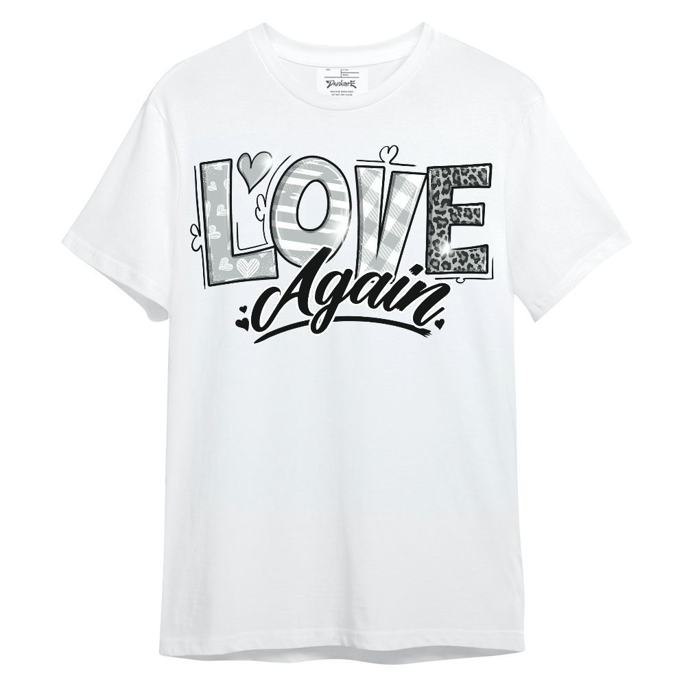 Shirt To Match Black Wolf Grey 12s - Love Again Graphic Unisex Shirt
